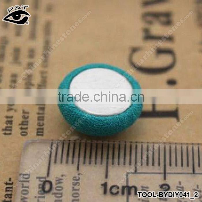 15MM 500pcs mixed colors chiffon fabric covered snap buttons for clothing jewelry