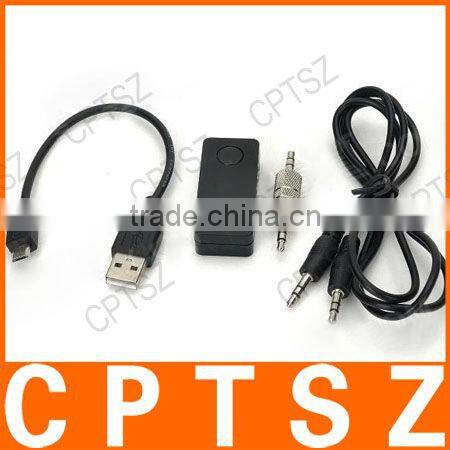 LXB3505 Car Bluetooth V3.0 Music Receiver w/ Stereo Output / Handsfree - Black