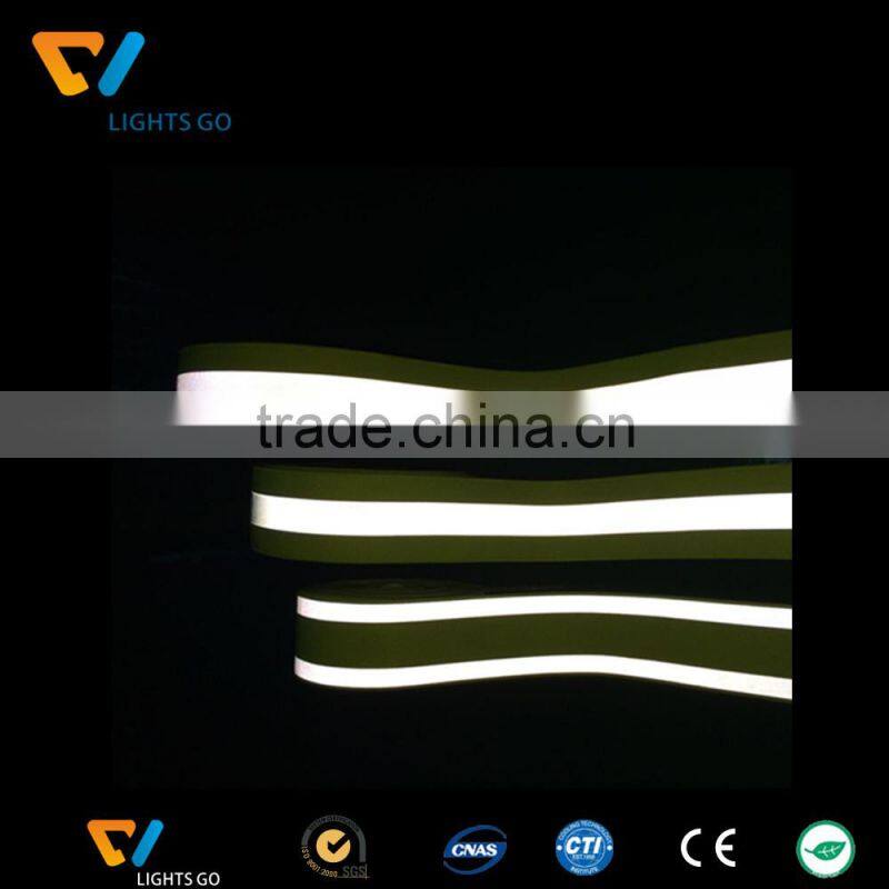 high visible safety leastic lime green reflective tape