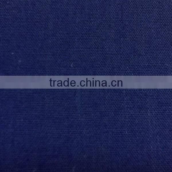 Blue cotton percale sheeting fabric with paper backing for book binding machine, book making machine