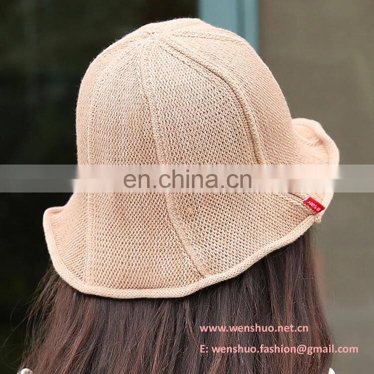 Korea Design High Quality Ladies Bucket Hat