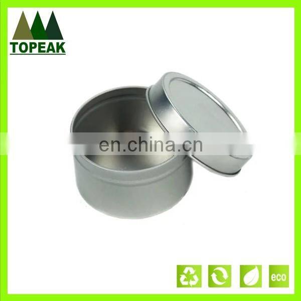 New product 2016 round flower box tin can promotional gift tin box