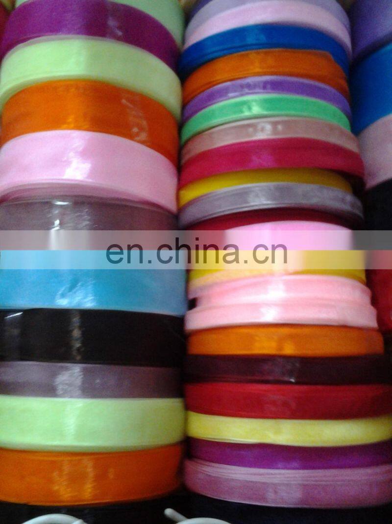 directly factory price 8/5"wholesale double face satin ribbon with quantity and quality assured