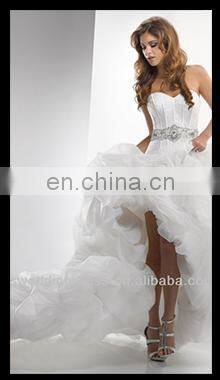 HC2263 The modest light pink short sleeve satin long sleeve jacket knee length short zipper back two pieces evening dress