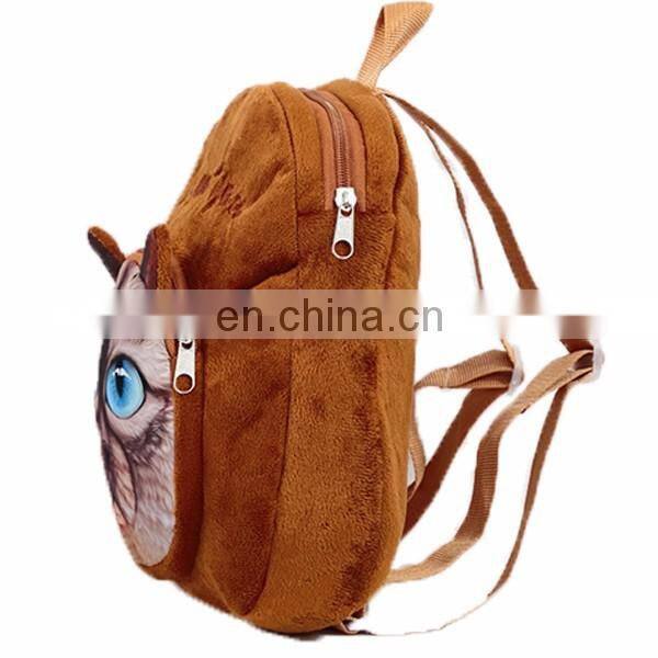 Halloween Spider Plush Backpacks 3D Plush Toys Backpacks Kids Cute Backpacks