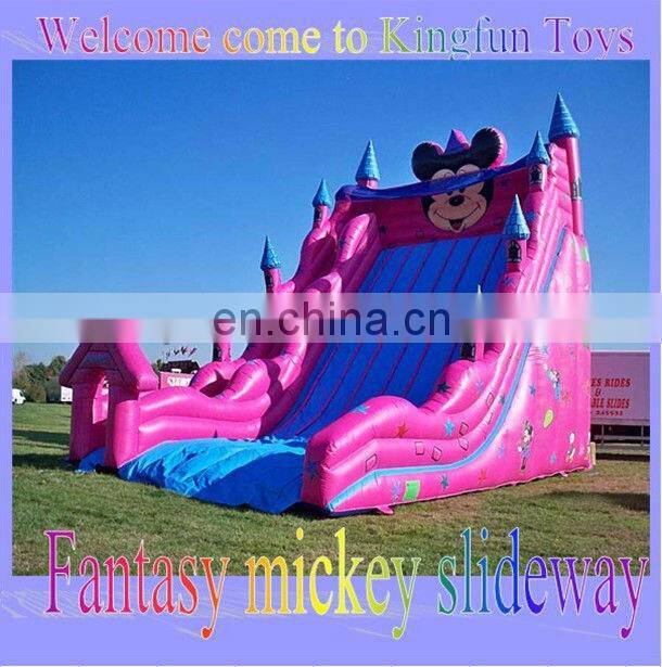 Commercial inflatable interactive obstacle sport