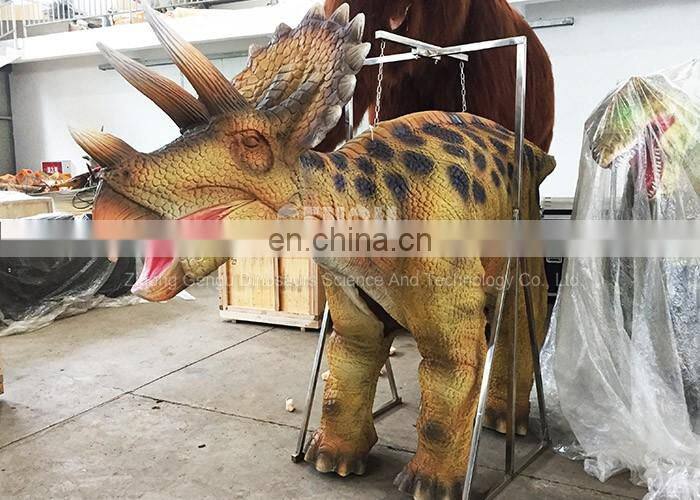Amusement park high quality animatronic dinosaur costume adult