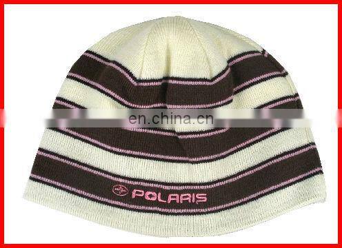 custom 100% acrylic beanie hat