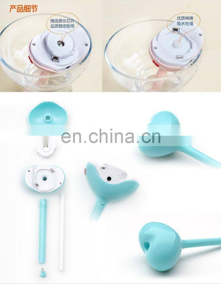 Hot sale Sweat Heart Shape Usb Humidifier Portable Usb Mini Humidifier office USB mini humidifier
