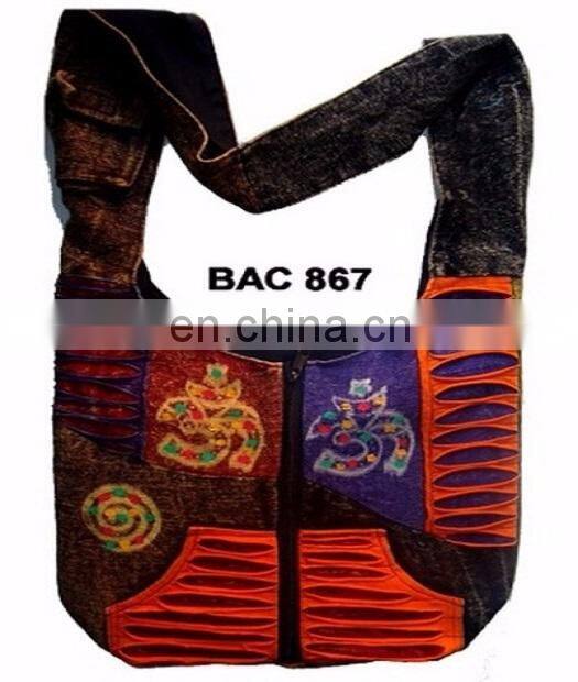 Washable Hippie Hobo Bag Cotton bags manufacturer