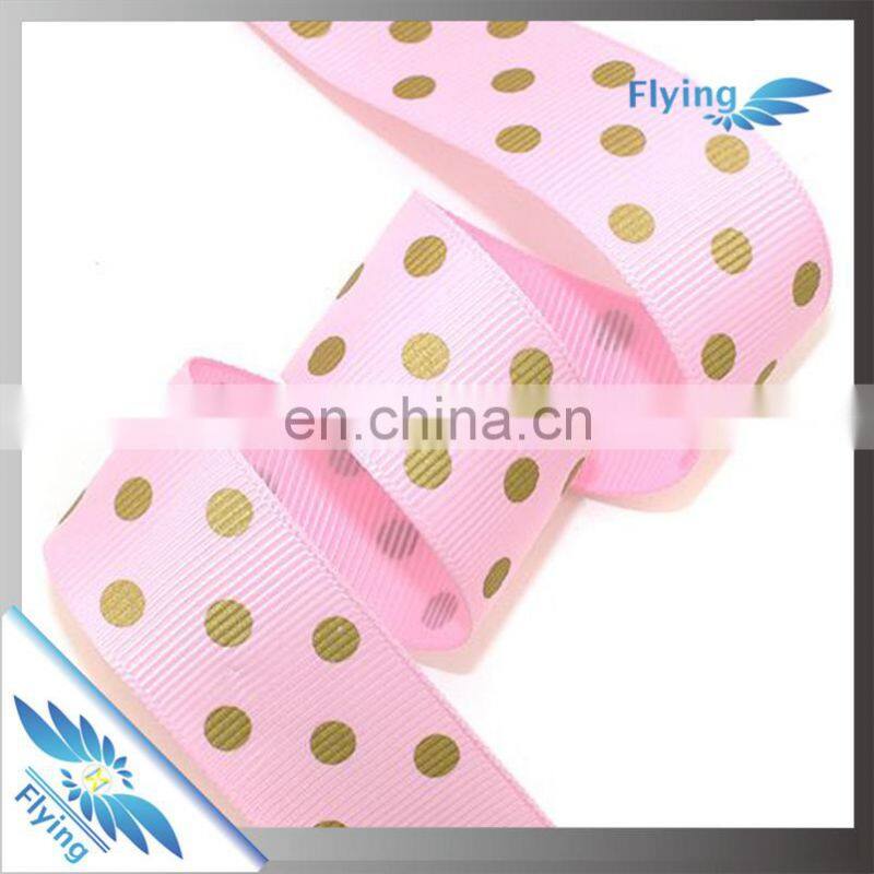 Trendy adjustable logo printing fabric wristbands with eco-friendly plastic bead