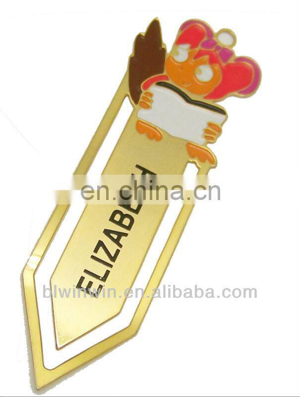 custom gift metal bookmarks