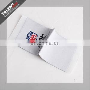 custom private design vogue woven folded t shirt label