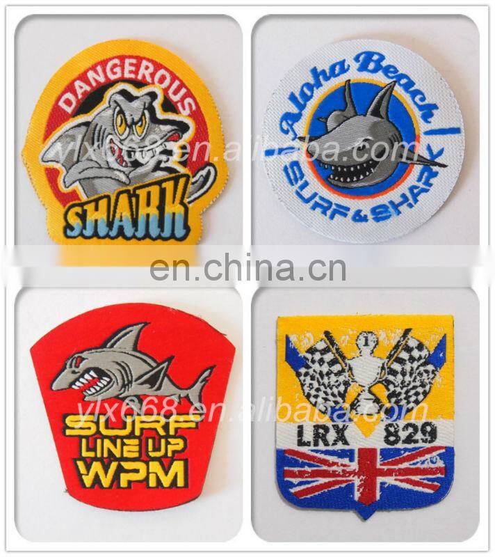 2015 high quality militaty uniform woven badge