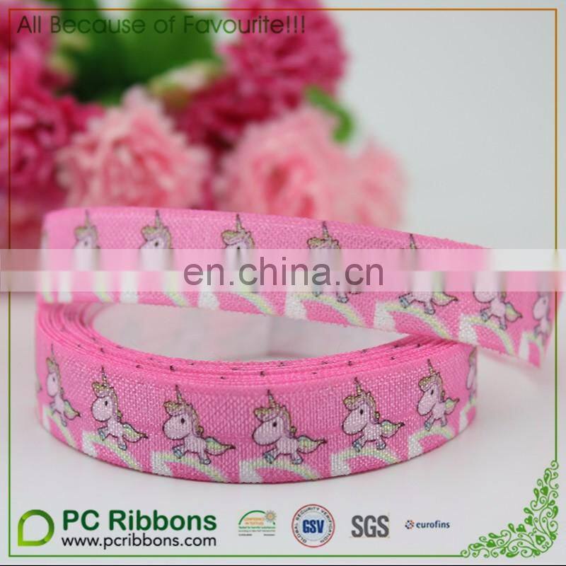 5/8" FOE succulent plant printed headband Wholesale Floral Print FOE