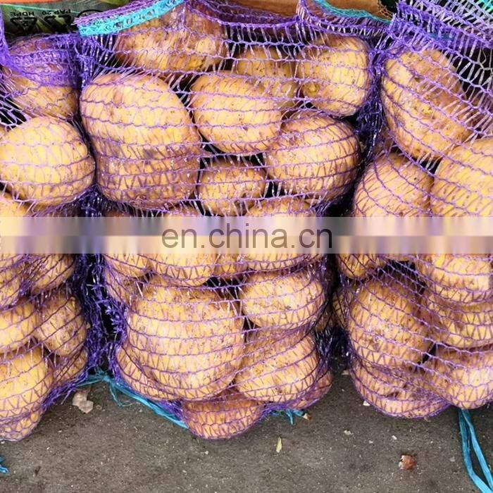 pe raschel bags for firewood mesh bag for vegetable packaging