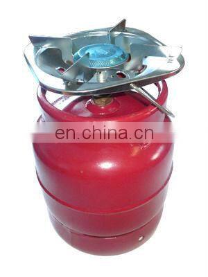 gas burner of gas cylinder for comping