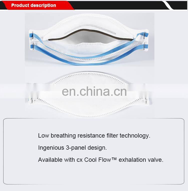 Factory different types of smoke protection non-woven dust mask