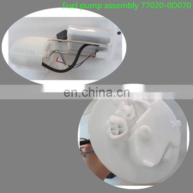 Factory Wholesale auto parts 77020-0D070 for TOYOTA 08-13 Vios 06-13 Yaris  Fuel Pump Assembly