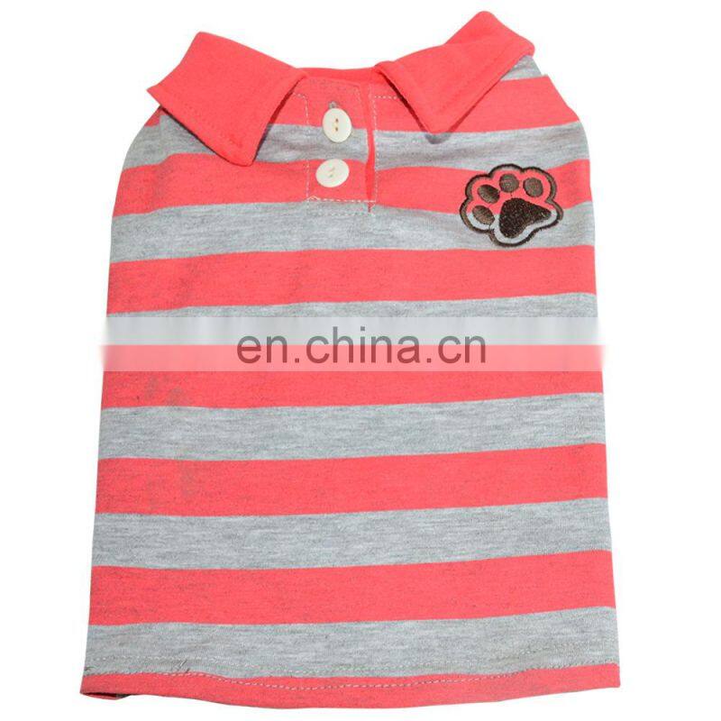 cheap stock clothes online for dog vest design your own POLO sport pet t-shirts