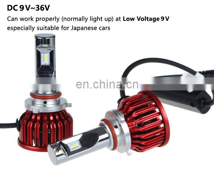 High Power HB3 9005 HB4 9006 80W 8000LM XHP50 LED Headlight Kit Beam Bulb 6000K White depo auto lamp