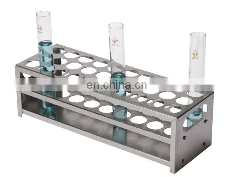 Metal Aluminum Rectangle Test Tube Racks For Hospital
