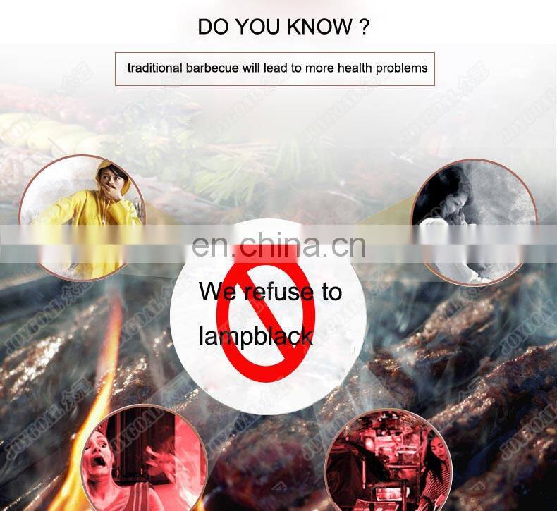 Barbecue is placed food in hot dry air a close to the location of the heat source to heat food