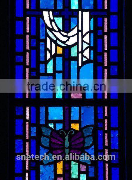 stained glass religious sysblom church window