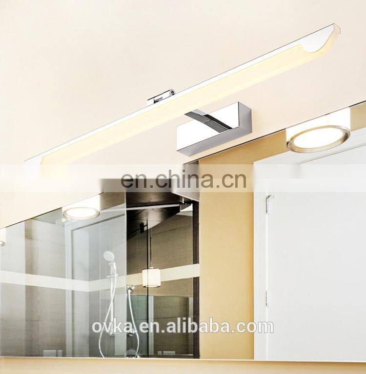 Modern decoration simple washroom 7W LED mirror light