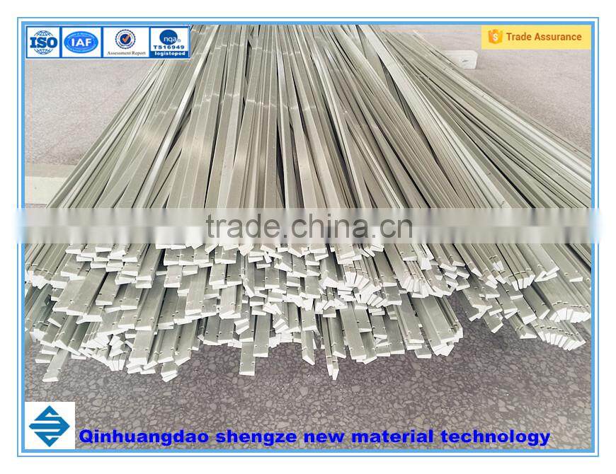 FRP extruded bar, fiber glass electric flat stay, rectangular bar