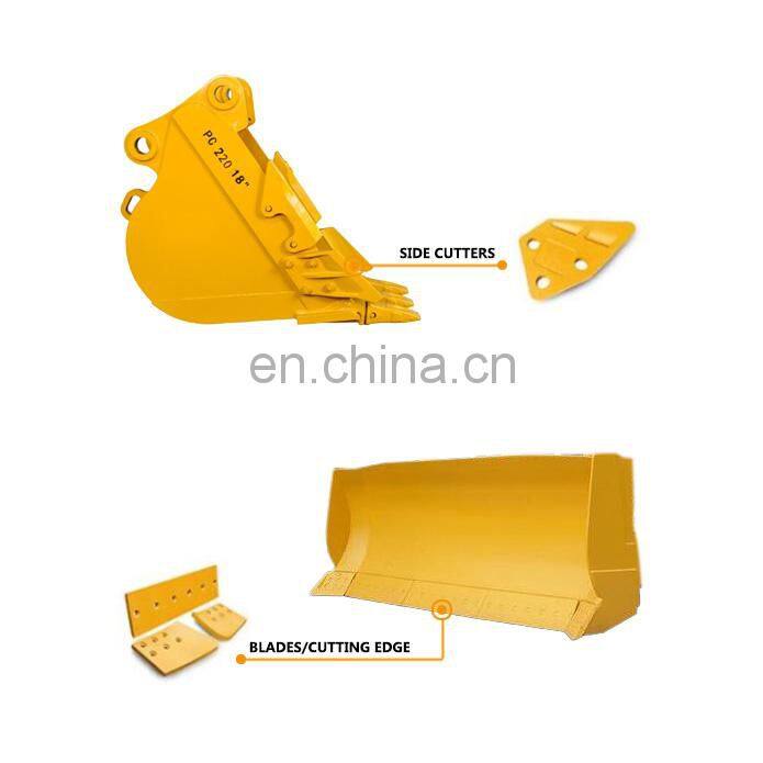 bucket parts end bits for dozer edge cutting blades 7T3498