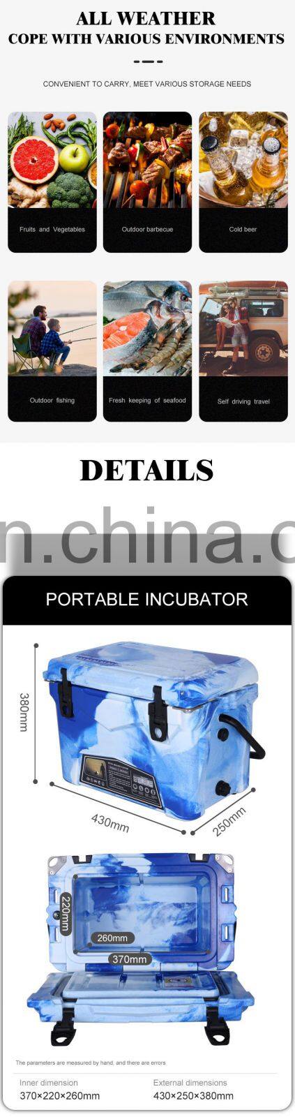 GINT Hot Selling Camo Color Ice Box 20QT Manufacture High End Heavy Duty Good Price Ice Chest Cooler Box