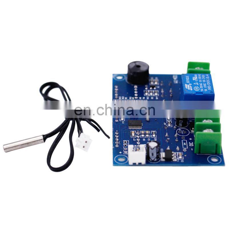 W1401 DC12V digital display thermostat Intelligent temperature controller module thermometer control With NTC sensor led 33% off