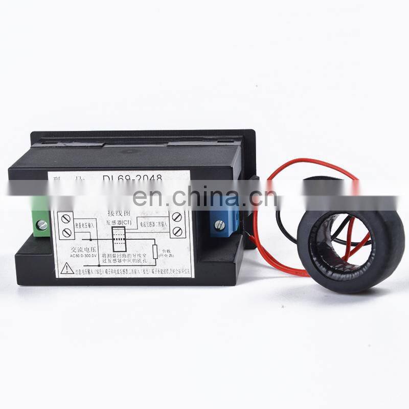 Power Meter DL69-2048 Multifunctional AC Voltmeter Ammeter Voltage Current Meter AC 80-300V Measure Tools Energy Meters