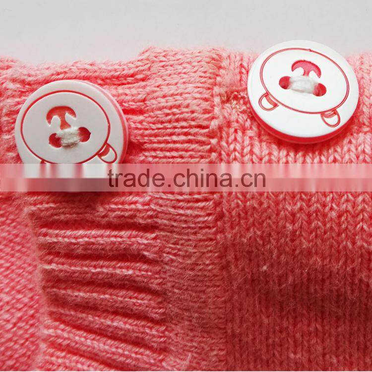 100% Cotton School Uniform knitted kids pullover sweater