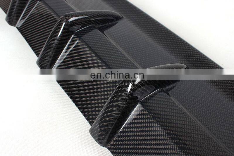 Carbon Fiber Rear Bumper Diffuser for BMW E92 M-tech 2008-2013