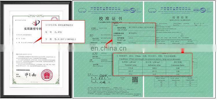LS125 UV Light Meter UV Light Tester For 365NM 395NM UVA LED UVC Probes