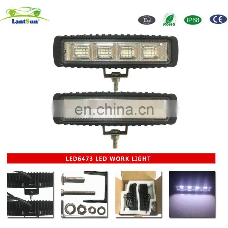 Sanfu LED6473 48w LED Drive Work Light cars Aluminum 4320LM IP67 spot beam 5 inch Black Red ring are option 6500k ( Cool White)