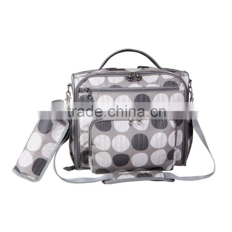 Convertible Diaper Bag Backpack,Plus Baby Changing Pad and Insulated Bottle Holder