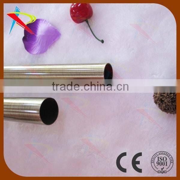 Four color 19mm China factory metal curtain pole