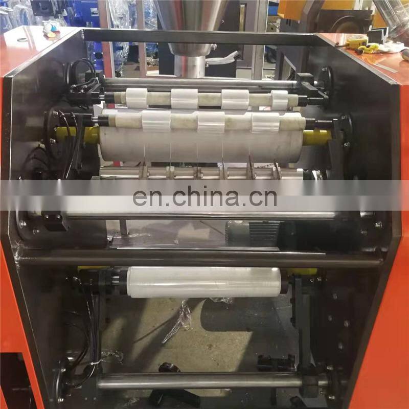 UTFQ500S semi automatic pallet plastic pe stretching wrapping film cutter Rrewinder machine price