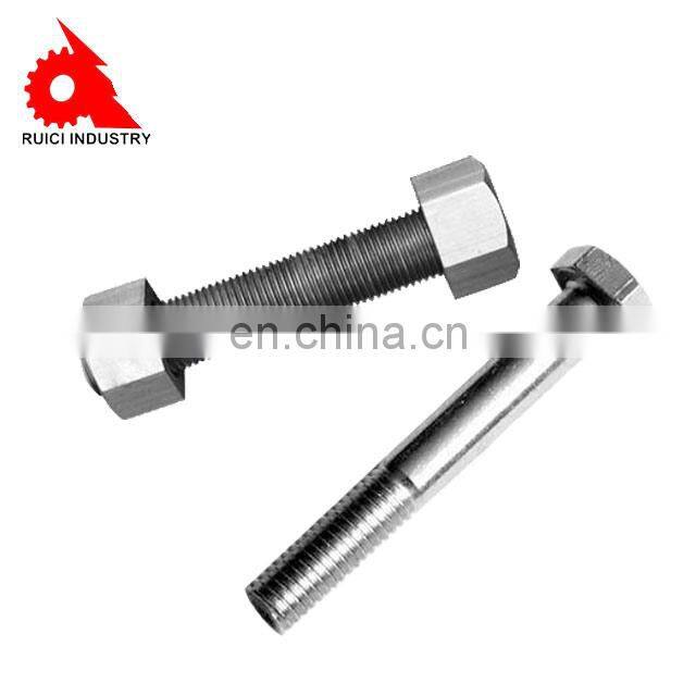 CNC machining stainless steel double head threaded wood screws,double end thread screws