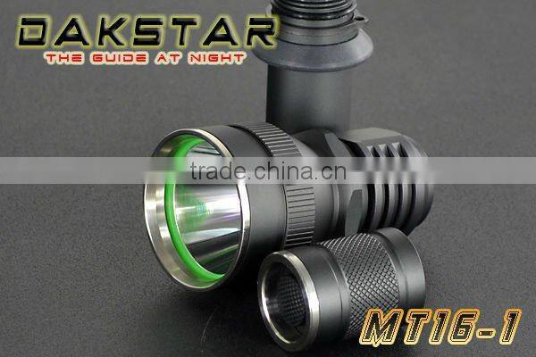 DAKSTAR MT16-1 CREE XM-L U2 1000LM 18650 Stepless Dimming Side Switch High Power Tactical CREE Light