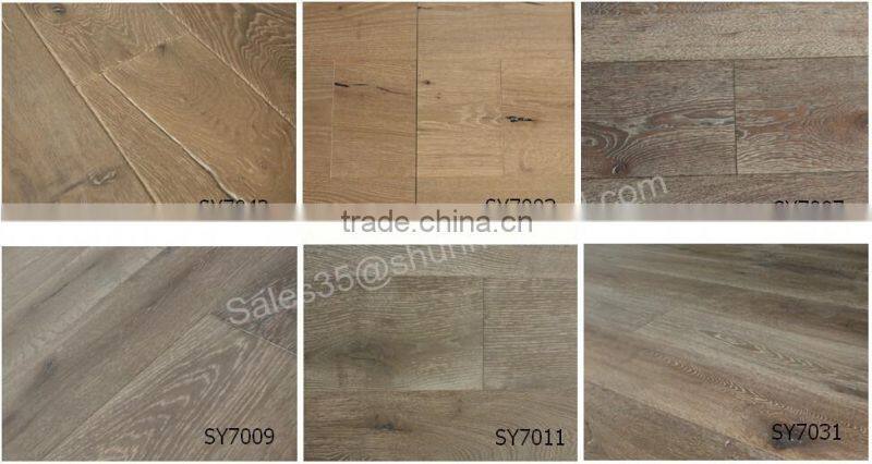 Wax oiled &Natural oiled Finished Engineered Oak Flooring