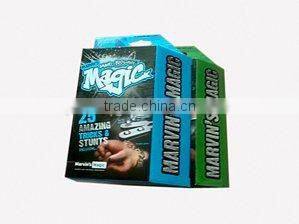small magic toys packing paper box with a header