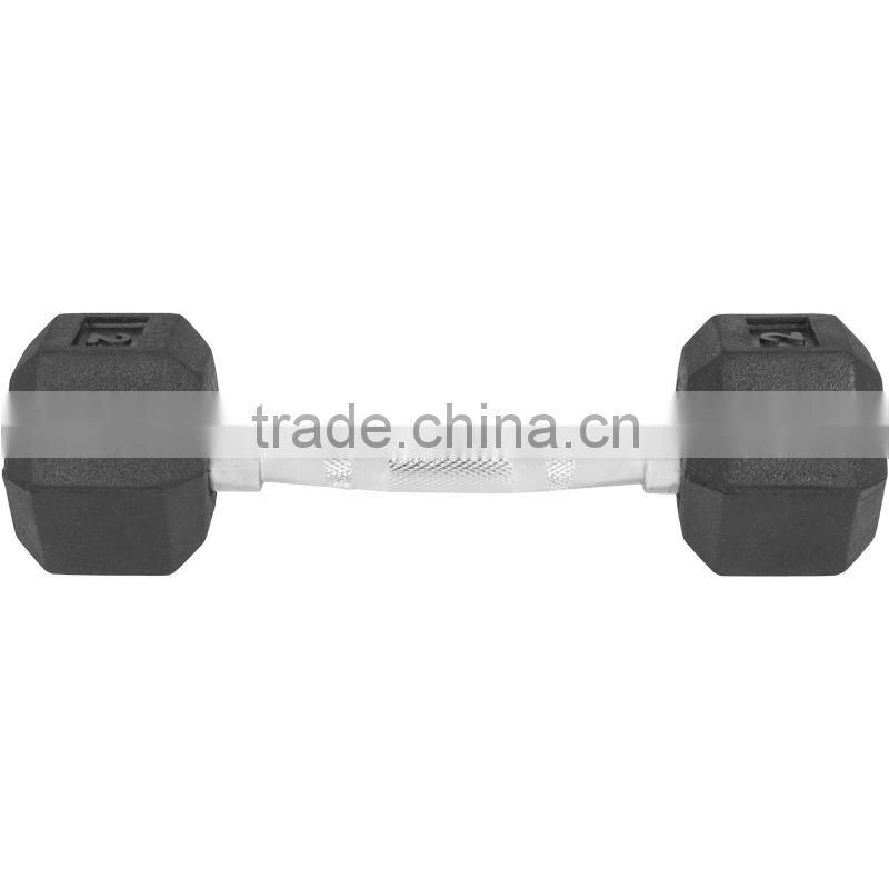 Hex Rubber Dumbbell 2kg-32.5kg
