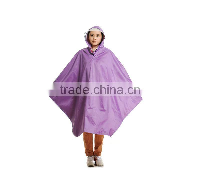2013 Outdoor weaterproof rain poncho for kids