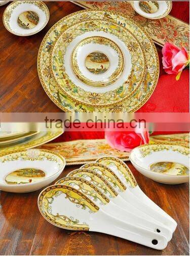 46 pcs dinner set in dinnerware sets