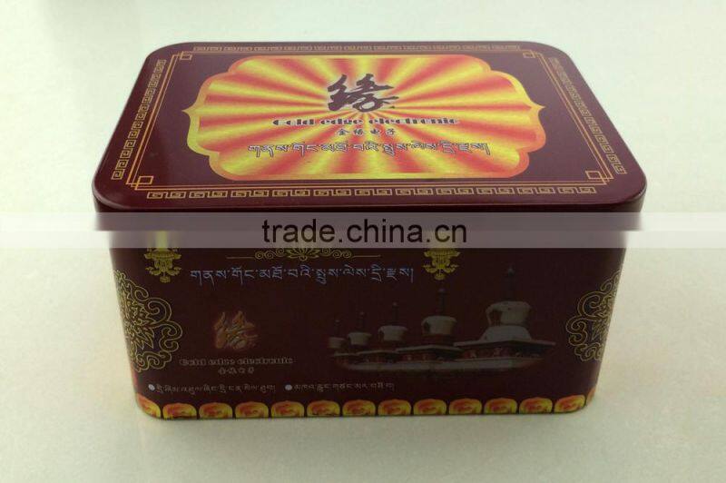 Gold edge electronic tin cans