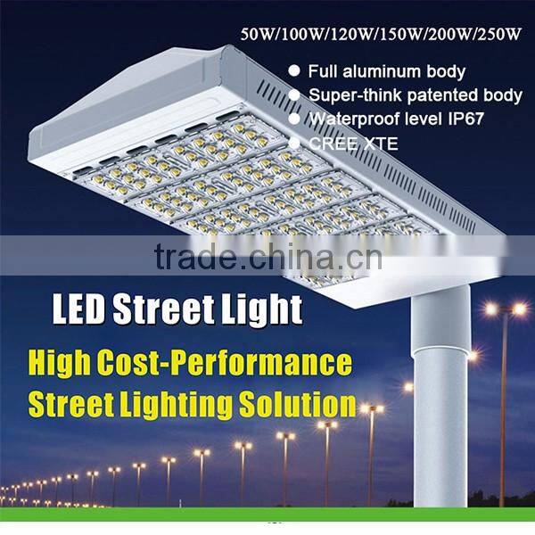 100w led light on street use in the street/road/ highway